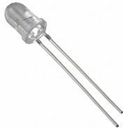 VAOL-5GSBY4, Standard LEDs - Through Hole Blue Water Clear 460nm 7000mcd