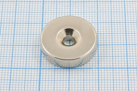 Магнит 20,0xd 4,0x 5, цилиндр, Ni, с зенковкой