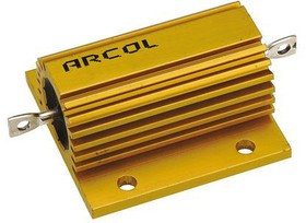 HS75 6R8 J, 6.8 75W Wire Wound Chassis Mount Resistor HS75 6R8 J ±5%