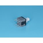 Кнопка мини PSM6-1-0 с фиксатором., Кнопка