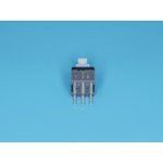 Кнопка мини PSM6-1-0 с фиксатором., Кнопка