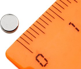 Неодимовый магнит диск 3х1 мм, N35