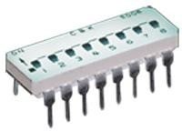SD02H0SB, DIP SWITCH, 0.1A, 25VDC, 2 POS, SMD