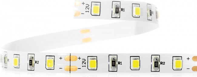 Светодиодная лента 300smd диодов (2835), 12в, 5м, белый 6500-7000к ELF-300SMD2835NWw6500