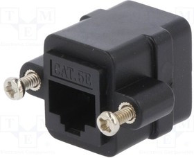 LOG-NP0098, Гнездо, соединитель, PIN: 8, Кат: 5e, не экранированный, Конф: 8p8c