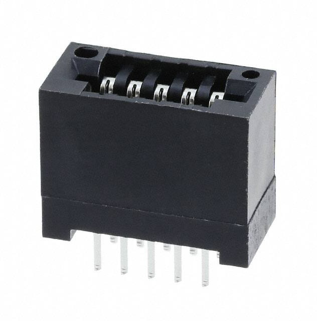 395-010-521-201, Standard Card Edge Connectors 10P DL .100X.200 BLK