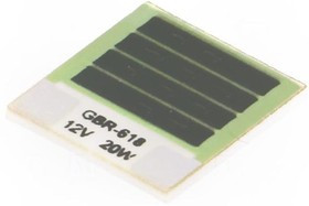 GBR618-12-20-2, Резистор: thick film, нагревательный, приклеивание, 7,2Ом, 20В