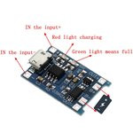 TP4056 charge module with protection, Зарядное устройство для li-ion аккумуляторов, 1А TP4056 charge module with protection, Зарядное устройство для li-ion аккумуляторов, 1А