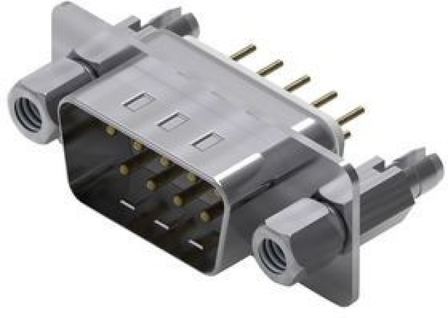 D-Sub connector, 9 pole, standard, straight, solder connection, 61800929221
