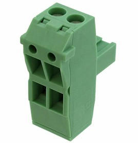 1853010, Pluggable Terminal Blocks 2 Pos 5.08mm pitch Plug 24-12 AWG Screw