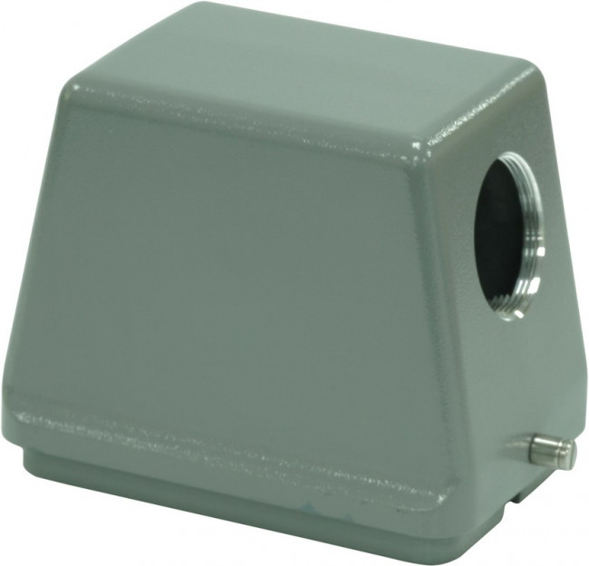 MP009452, Разъем для тяжелых условий, Hood, Side Entry, Корпус из Алюминия, 1 Рычаг, 48B MP009452, Разъем для тяжелых условий, Hood, Side Entry, Корпус из Алюминия, 1 Рычаг, 48B