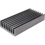 HS 183-100, радиатор алюминиевый 100x50x17