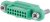 G125-2241696F3, Корпус разъема, Black / Green, G125, Гнездо, 16 вывод(-ов), 1.25 мм, G125 Series Contacts