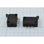 Микропереключатель, размер 20x 7 x10, 3А, переключение ON-(ON), размер концевика 44332, MJ-607Y