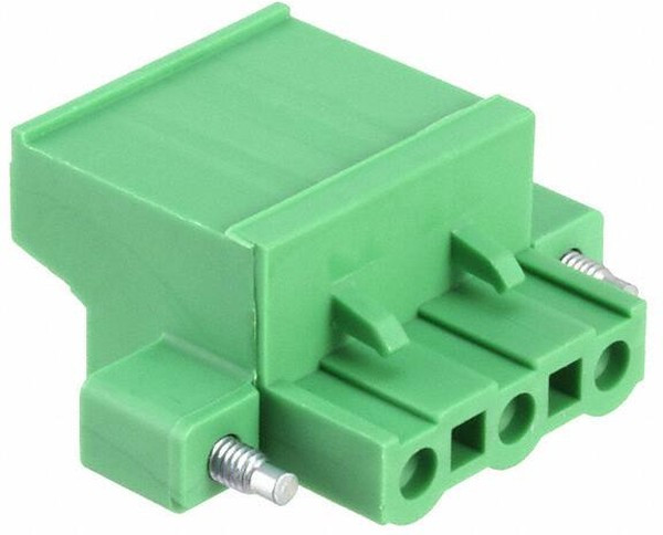 1805990, Pluggable Terminal Blocks 3 Pos 7.62mm pitch Plug 24-12 AWG Screw