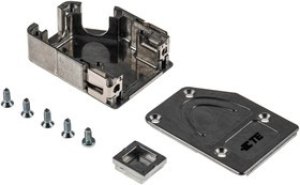 1-2308319-1, Zinc Angled D Sub Backshell, 9, 15 Way