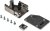 1-2308319-1, Zinc Angled D Sub Backshell, 9, 15 Way