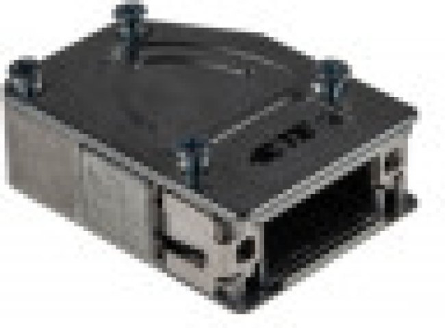 1-2308319-1, Zinc Angled D Sub Backshell, 9, 15 Way
