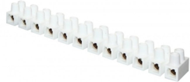 plc-KK-4-3-ps-w, Колодка клеммная 4мм 3А полистирол белая PROxima (10шт)