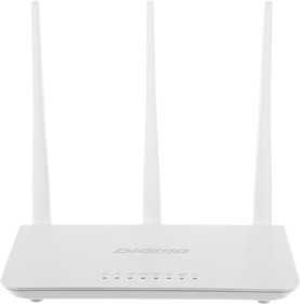 Роутер беспроводной Digma DWR-N302 N300 10/100BASE-TX белый (упак.:1шт)