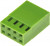 925367-4, AMPMODU MOD IV Female Connector Housing, 2.54mm Pitch, 8 Way, 2 Row
