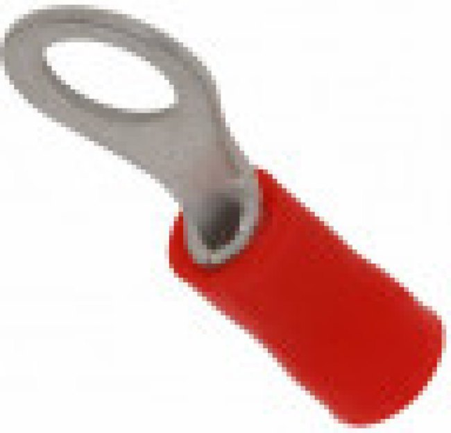 34149, Клемма с кольцевым наконечником, M5, #10, 16 AWG, 1.42 мм², Серия PLASTI-GRIP, Красный 34149, Клемма с кольцевым наконечником, M5, #10, 16 AWG, 1.42 мм², Серия PLASTI-GRIP, Красный