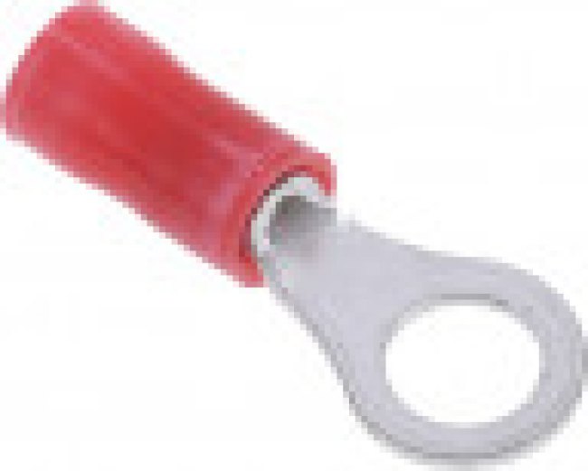 34149, Клемма с кольцевым наконечником, M5, #10, 16 AWG, 1.42 мм², Серия PLASTI-GRIP, Красный 34149, Клемма с кольцевым наконечником, M5, #10, 16 AWG, 1.42 мм², Серия PLASTI-GRIP, Красный