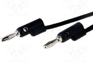 PPOM-38/B, Измерительный провод, 60ВDC, Дл: 0,9м, черный PPOM-38/B, Измерительный провод, 60ВDC, Дл: 0,9м, черный