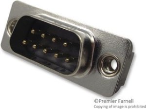 L717TSEH09POL2, Разъем D Sub, DB9, Standard, Штекер, Серия TS, 9 контакт(-ов), DE, Пайка