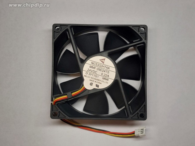 Вентилятор Mitsubishi Melco Technorex MMF-09D24TS-MM6 DC 24 0.22A 90x25 3pin