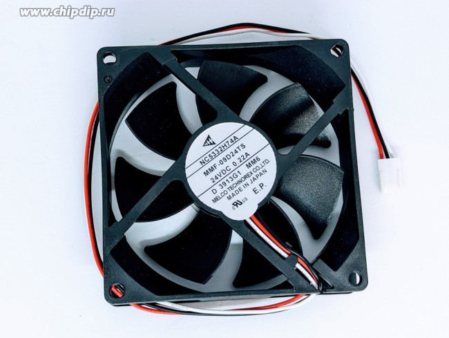 Вентилятор Mitsubishi Melco Technorex MMF-09D24TS-MM6 DC 24 0.22A 90x25 3pin