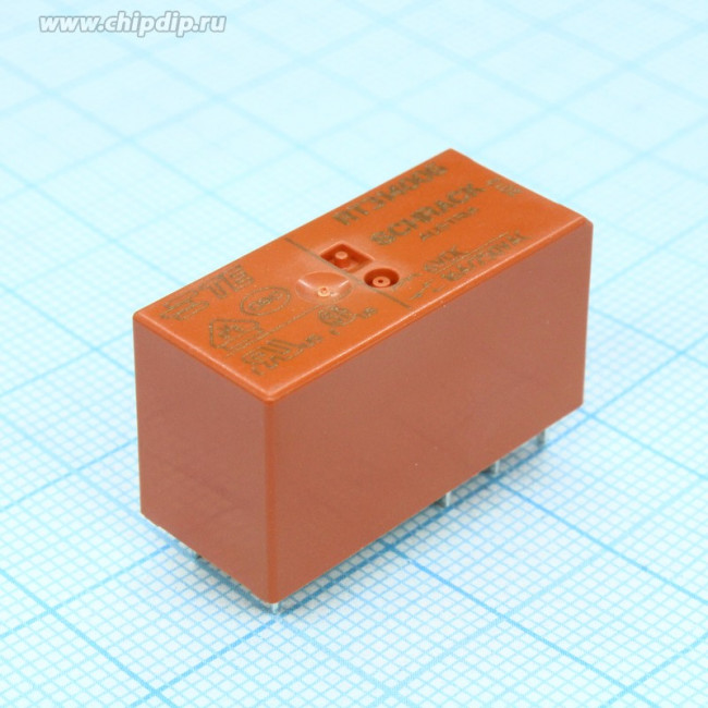 9-1393239-3 (RT314006), Реле 1 переключ. 6VDC, 16A/250VAC SPDT