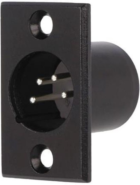 FC6126, Аудио разъем XLR, 4 контакт(-ов), Гнездо, Монтаж в Панель, Корпус из Металла FC6126, Аудио разъем XLR, 4 контакт(-ов), Гнездо, Монтаж в Панель, Корпус из Металла