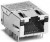 J0G-0007NL, Modular Connectors / Ethernet Connectors 1x1 LOW PROFILE , 10/100
