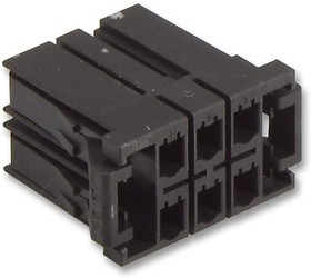 3-178129-6, CONNECTOR HOUSING, RCPT, 6POS, 5.08MM