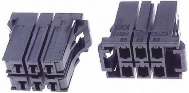 3-178129-6, CONNECTOR HOUSING, RCPT, 6POS, 5.08MM