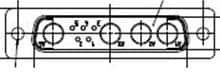 173107-0061, D-Sub Mixed Contact Connectors 25P 9W4 PLUG 173107-0061, D-Sub Mixed Contact Connectors 25P 9W4 PLUG