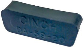 DA5920, D-Sub Tools &amp; Hardware DB15 SOCKET DUST CAP BLACK