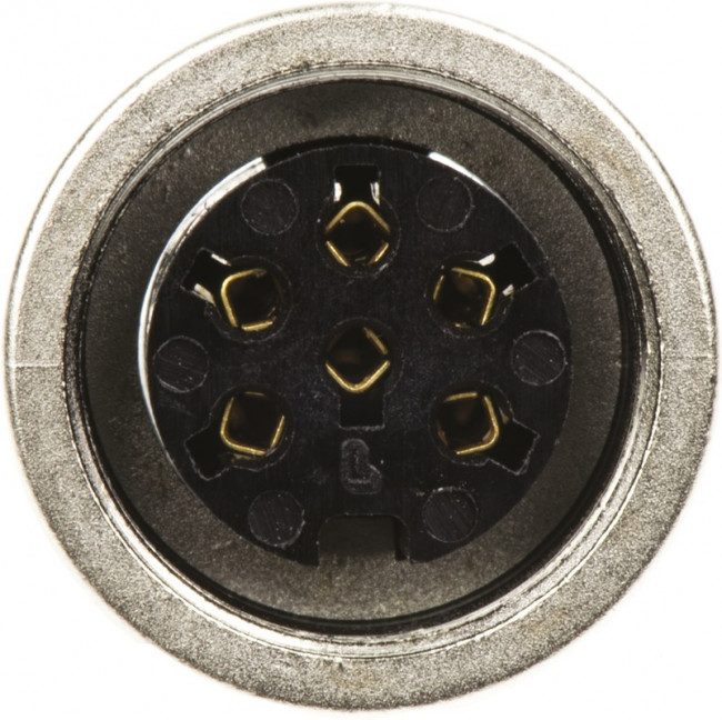 KFV 60, KFV 6 Pole M16 Din Socket, DIN EN 60529, 5A, 250 V ac IP40, Female, Panel Mount KFV 60, KFV 6 Pole M16 Din Socket, DIN EN 60529, 5A, 250 V ac IP40, Female, Panel Mount