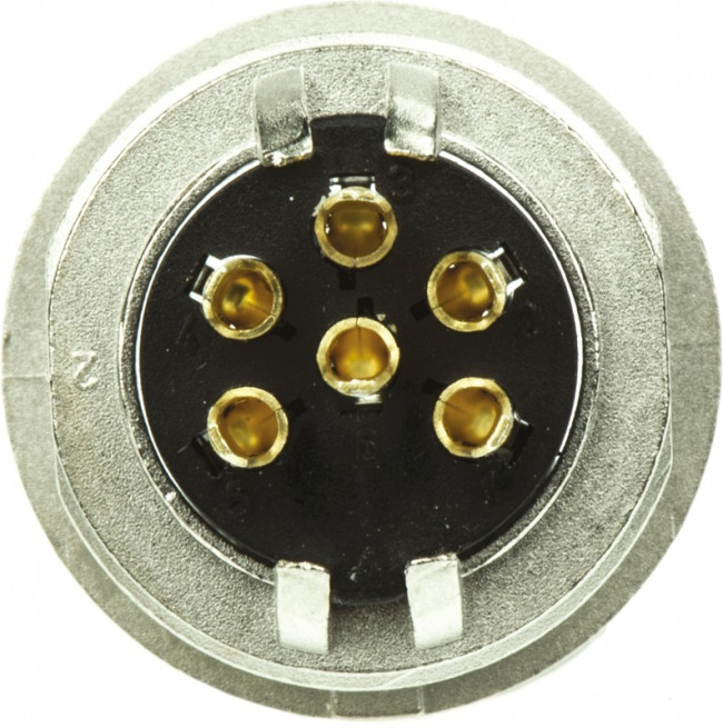 KFV 60, KFV 6 Pole M16 Din Socket, DIN EN 60529, 5A, 250 V ac IP40, Female, Panel Mount KFV 60, KFV 6 Pole M16 Din Socket, DIN EN 60529, 5A, 250 V ac IP40, Female, Panel Mount