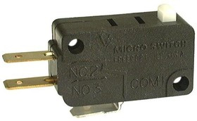 V7-3E19E9, Basic / Snap Action Switches SPDT 10A 277VAC Pin Plunger,straight