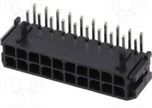 MFGK-20, Гнездо, провод-плата, "папа", 3мм, PIN: 20, THT, 5А, Конф: 2x10, 10мОм MFGK-20, Гнездо, провод-плата, "папа", 3мм, PIN: 20, THT, 5А, Конф: 2x10, 10мОм