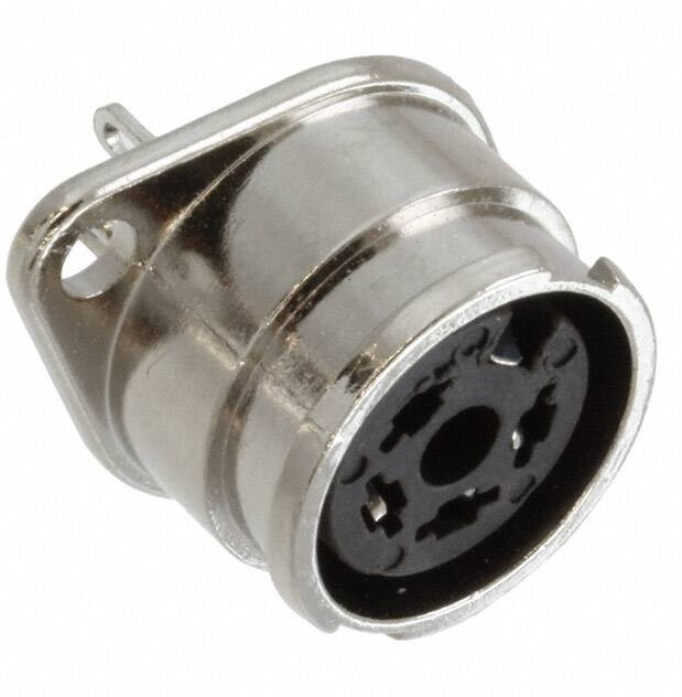 60HA4FX, Circular DIN Connectors 4 PIN DIN JACK