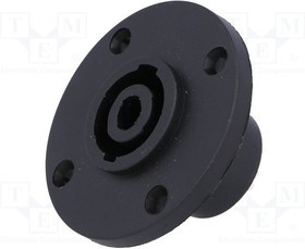 FM1280, Гнездо, для громкоговорителей, "папа", круглый, с фланцем, PIIN: 4