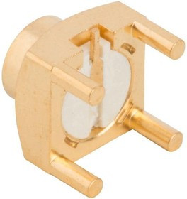 SMP-MSSB-PCT-1, RF Connectors / Coaxial Connectors SMOOTH BORE PCB PLG