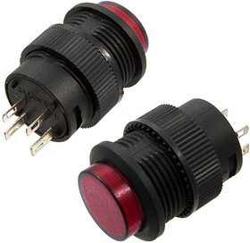 R16-503BD-R Non Lock, Кнопочный переключатель R16-503BD-R без замка