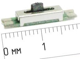 Резистор переменный движковый 200к\B\10мм\ 3x1,2x2\F-035G; №4520 РПдвиж 200к\B\10мм\ 3x1,2x2\F-035G\