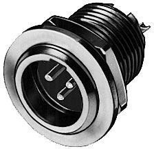 TB6M, XLR Connectors 6 PIN PANEL RECPT TB6M, XLR Connectors 6 PIN PANEL RECPT