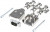 MHDM9-DM9P-K, MHDM 9 Way D-sub Connector MHDM9-DM9P-K, MHDM 9 Way D-sub Connector