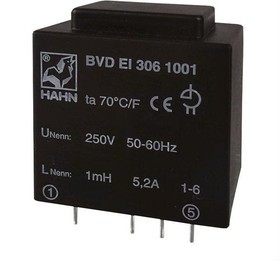 BVDEI3061003, Сетевой дроссель Герметичный 3,6 А 2 мГн